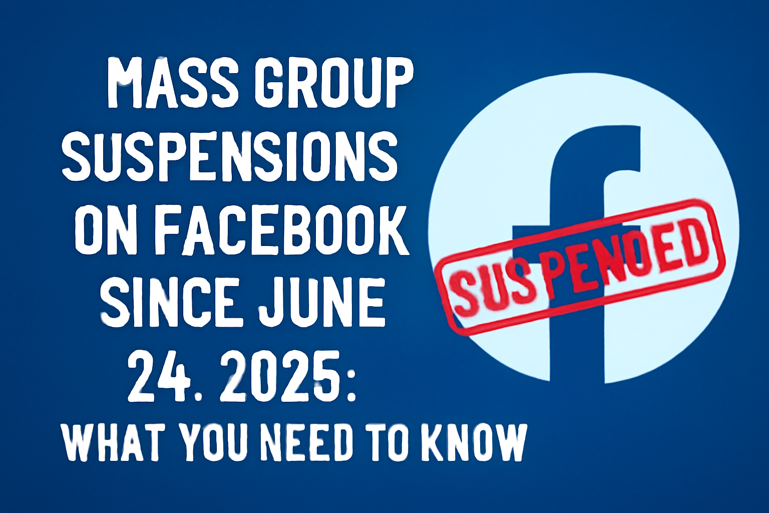 facebook group suspended